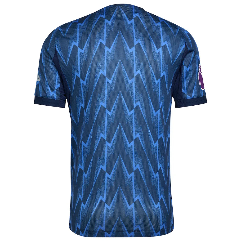 Arsenal adidas 2025/26 Away Authentic Jersey with Patch - Blue