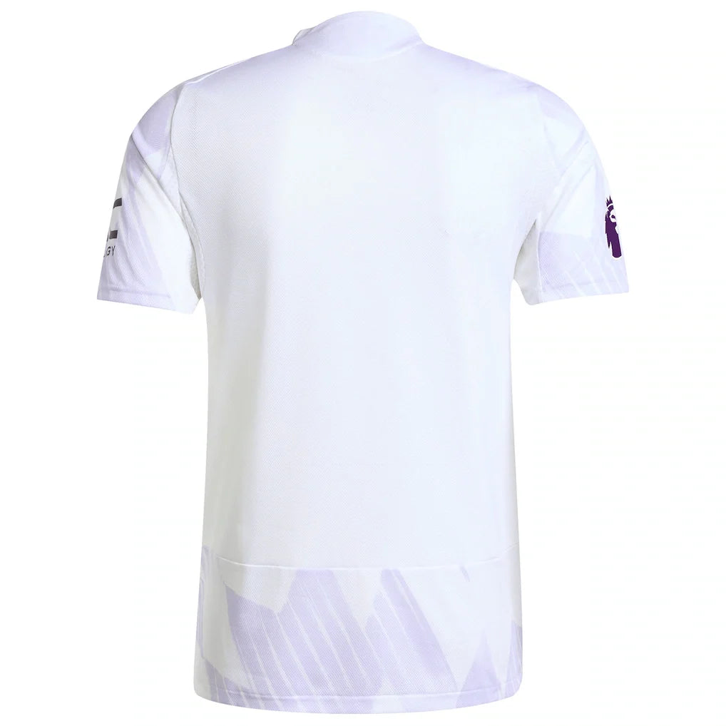 Manchester United adidas 2025/26 Away Authentic Jersey - White