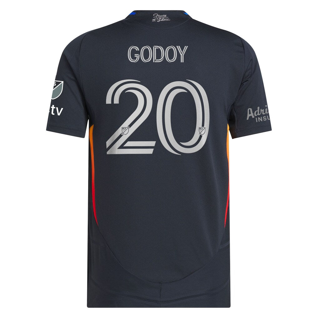 Anibal Godoy San Diego FC adidas 2025 State of Flow On-Field Authentic Jersey - Navy