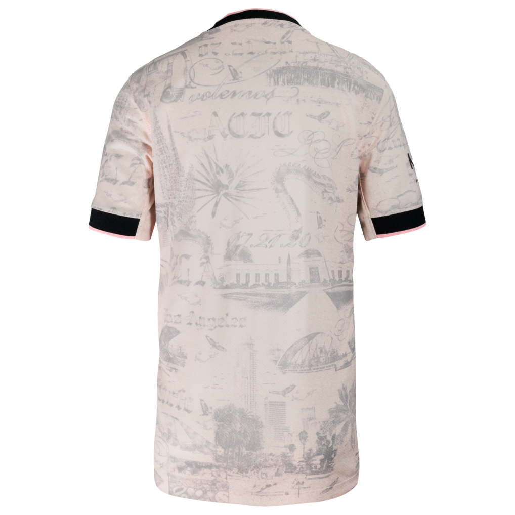 Angel City FC Nike Youth 2026 Secondary Stadium Replica Jersey - Tan