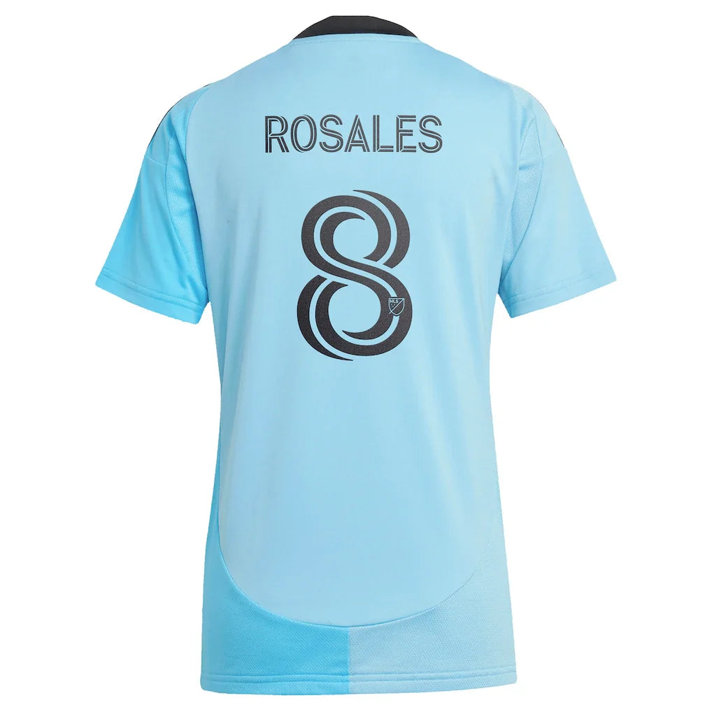 Joseph Rosales Minnesota United FC adidas Women's 2025 CONVERGENCE Replica Player Jersey - Blue