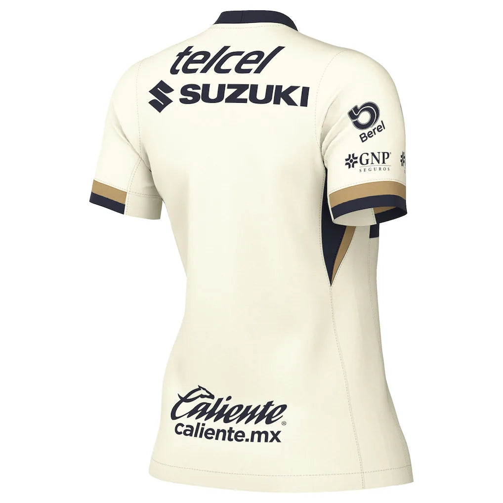 Pumas Nike Women's 2025/26 Home Replica Jersey - Cream
