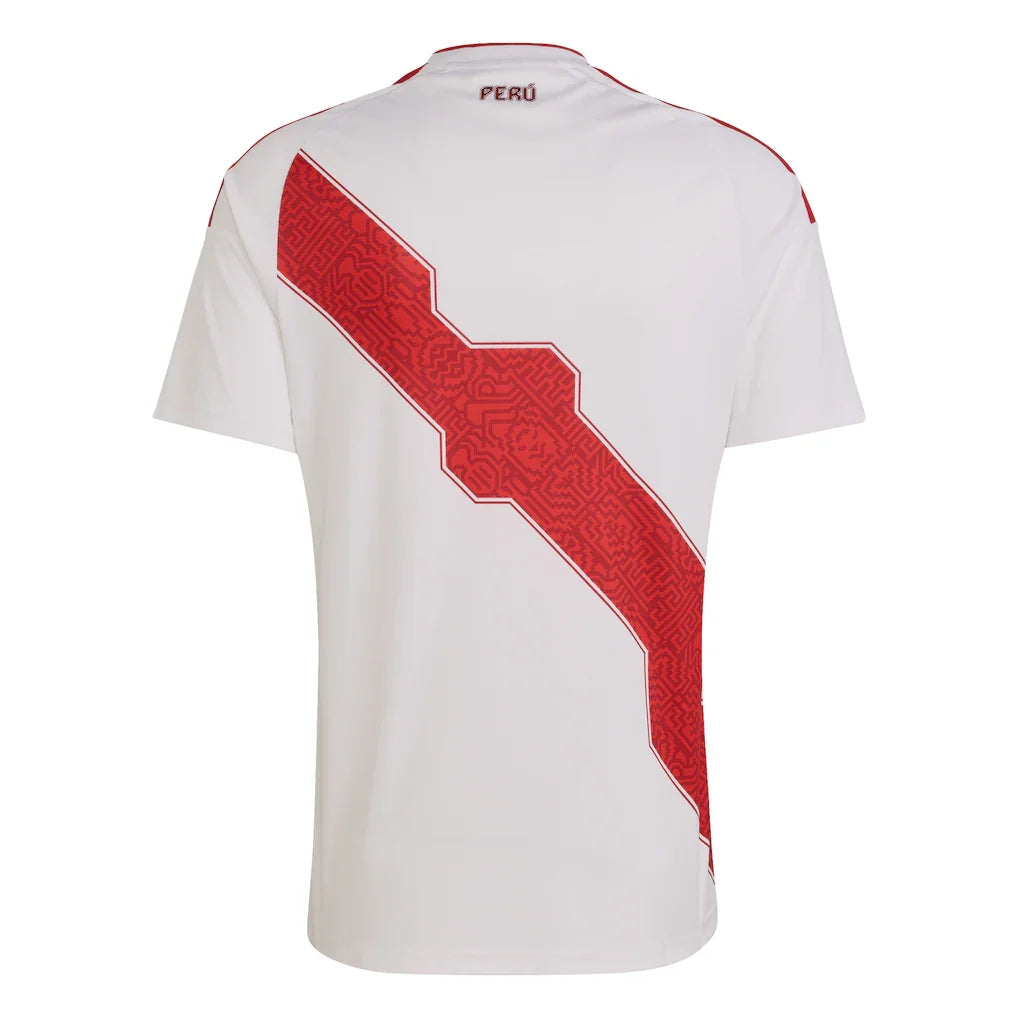 Peru National Team adidas 2026 Home Replica Jersey - White