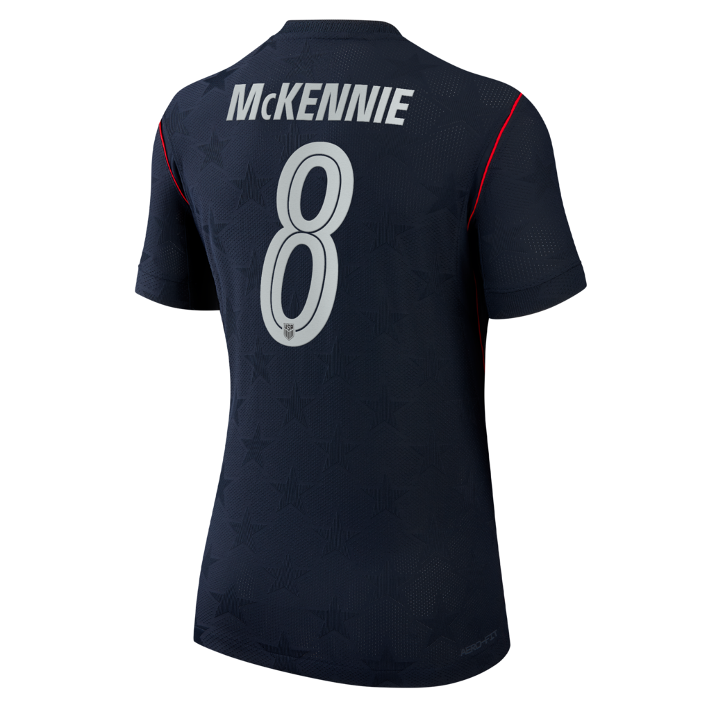 Weston McKennie USMNT Nike Women's 2026 Away Match Authentic Jersey - Blue