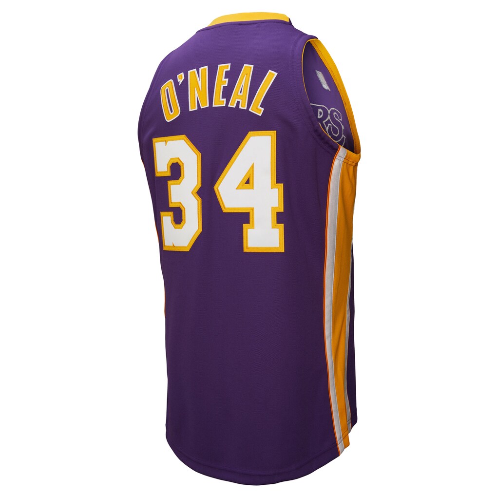 Shaquille O'Neal Los Angeles Lakers Mitchell & Ness 2000 NBA All-Star Game Authentic Jersey - Purple