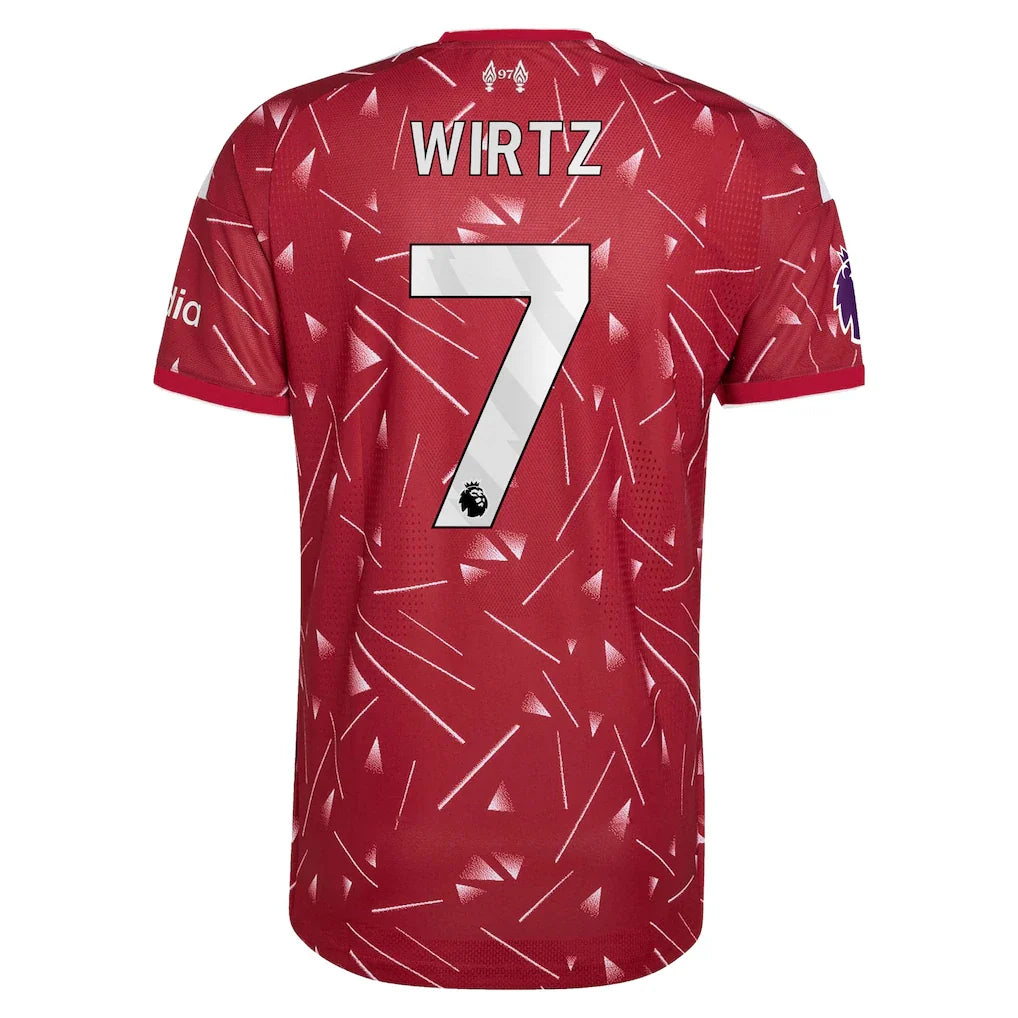 Florian Wirtz Liverpool adidas 2026/27 Home On-Field Authentic Jersey - Red