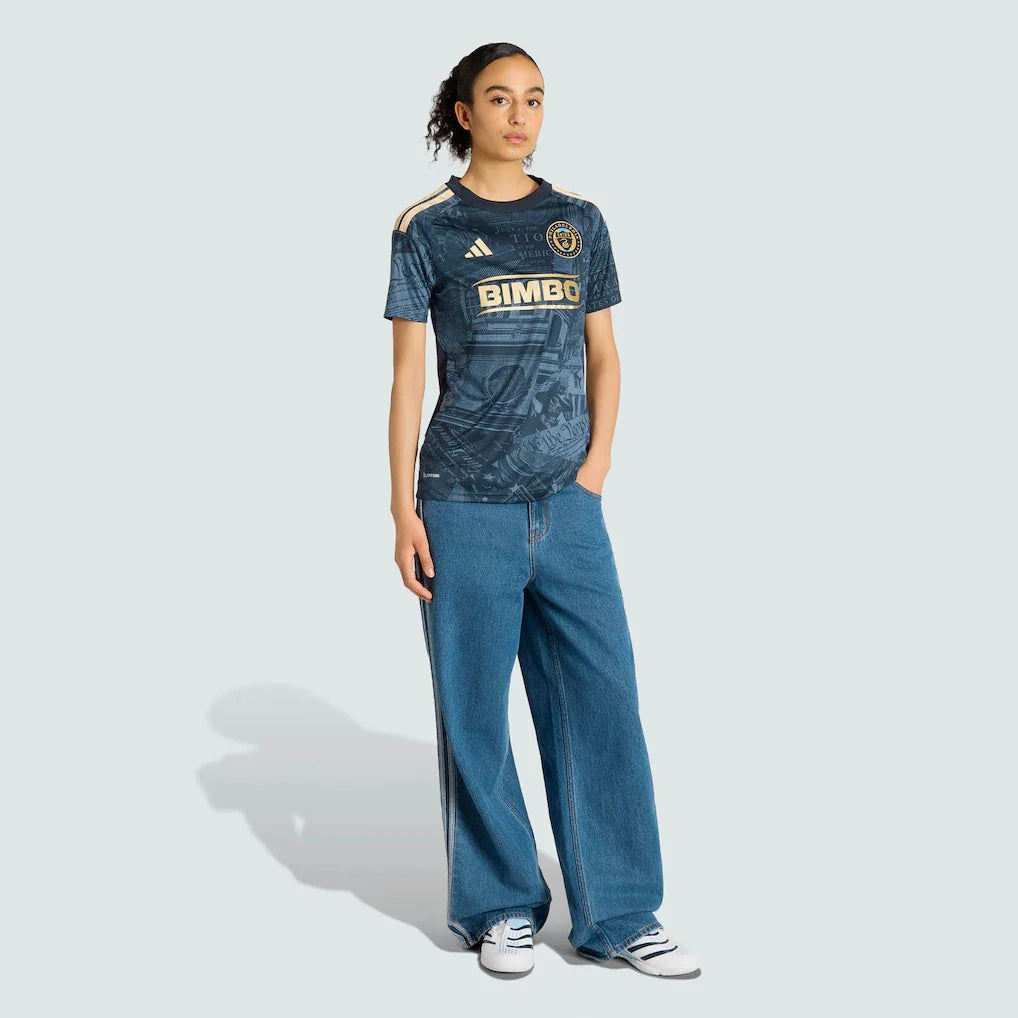 Philadelphia Union adidas Women's 2026 1776 Kit Replica Jersey - Navy
