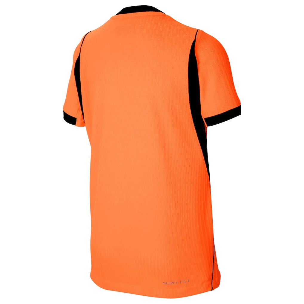Netherlands National Team Nike Youth 2026 Home Match Authentic Jersey - Orange