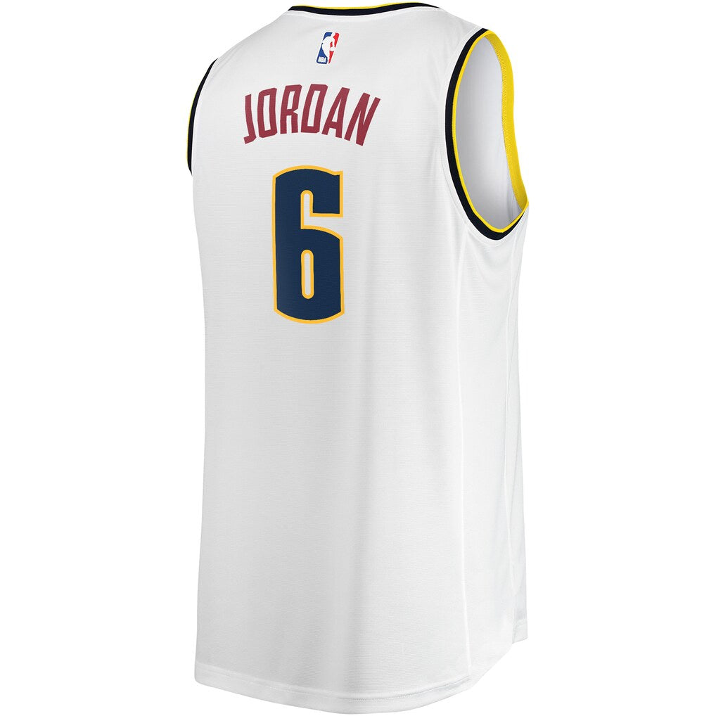 DeAndre Jordan Denver Nuggets Fanatics Fast Break Player Jersey - Association Edition - White