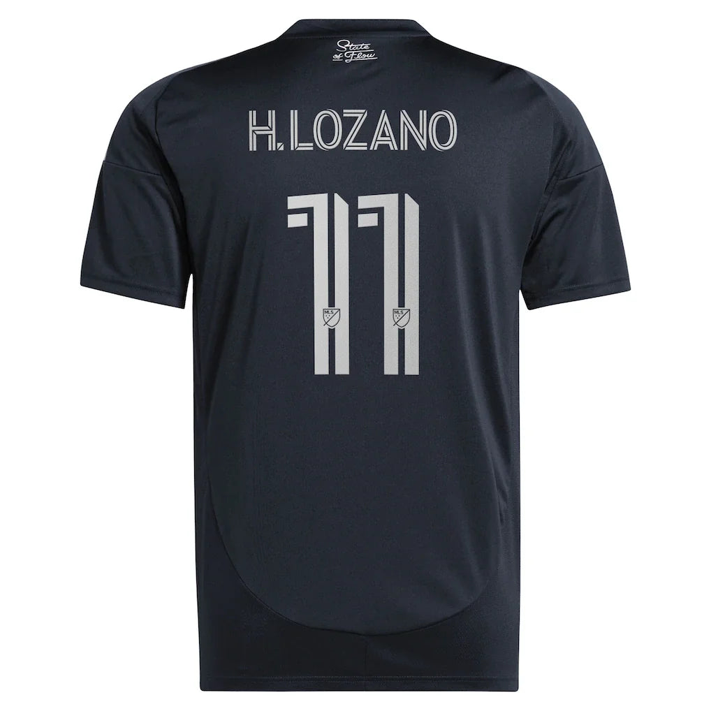 Hirving Lozano San Diego FC adidas Youth 2025 State of Flow Replica Player Jersey - Navy