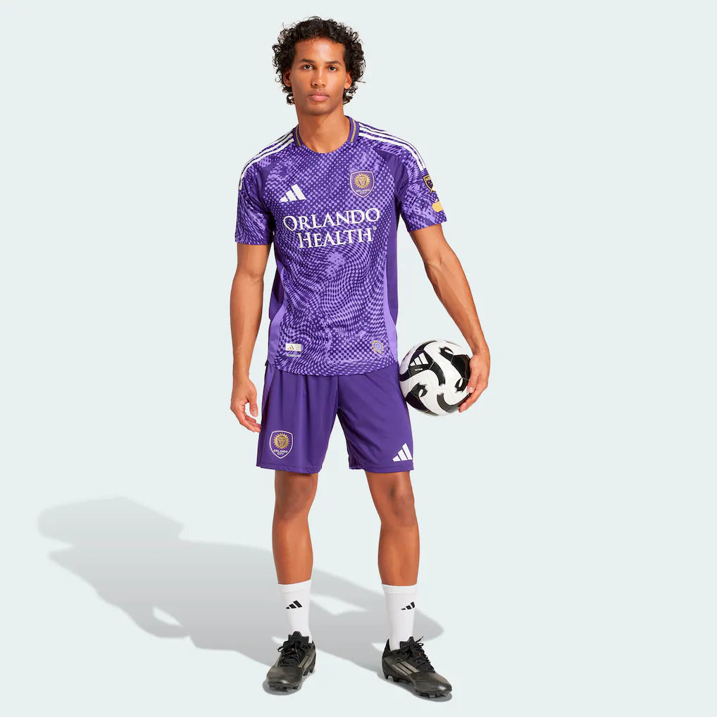 Orlando City SC adidas 2025 Perfect Storm On-Field Authentic Patch Jersey - Purple