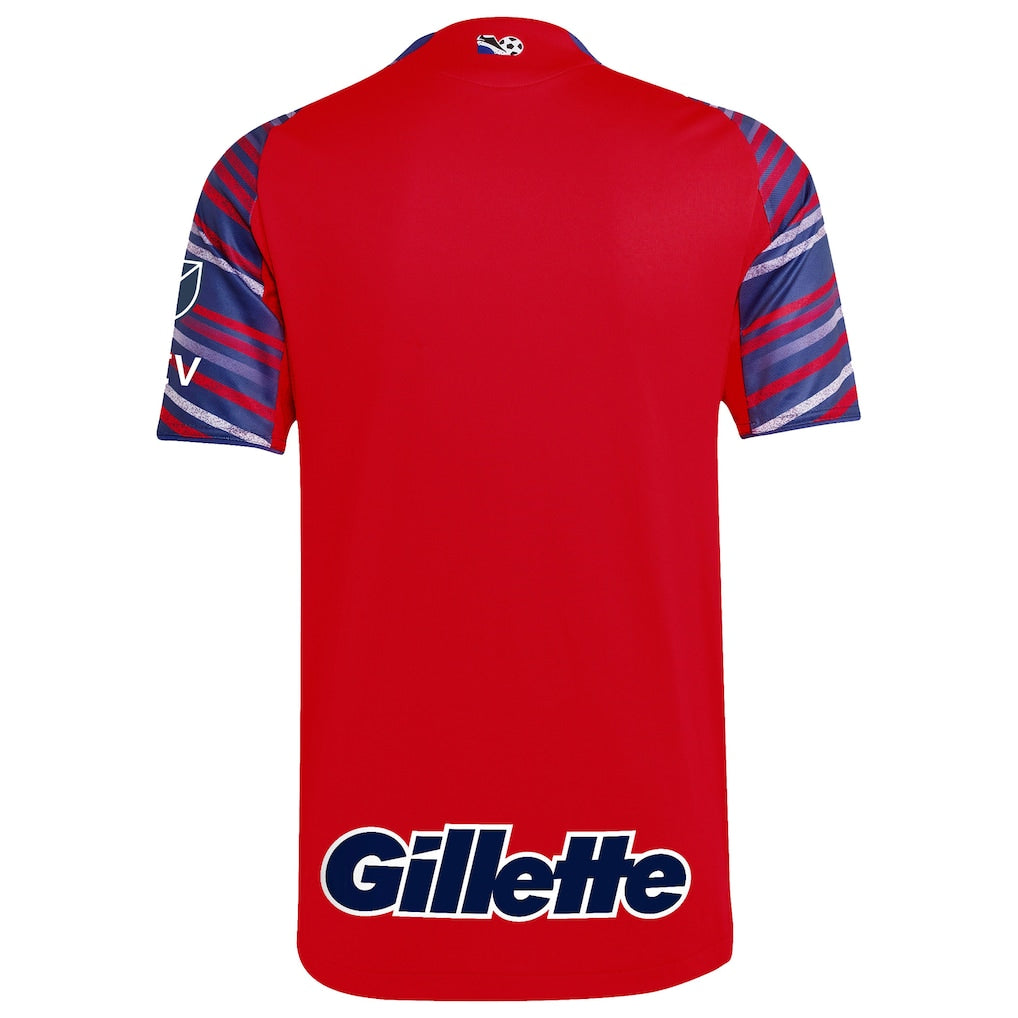 New England Revolution adidas 2025 Third Authentic Jersey - Red