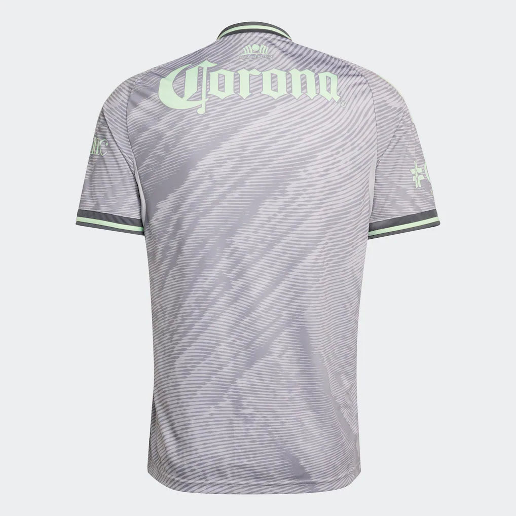 Club America adidas 2025/26 Third Replica Jersey - Gray
