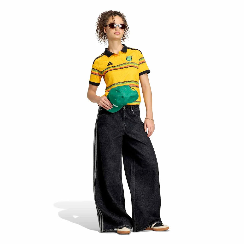 Jamaica National Team adidas Women's 2026 Home Replica Jersey - Yellow