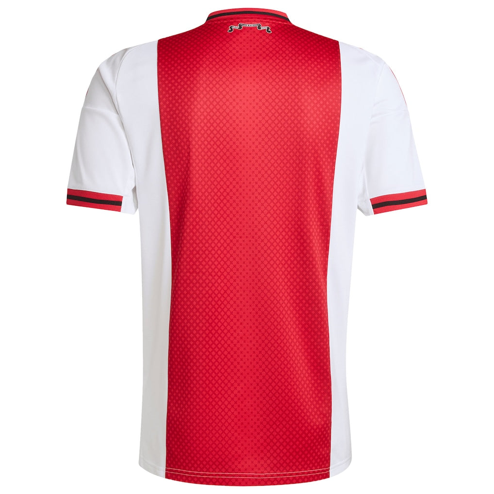Ajax adidas 2025/26 Home Replica Jersey - Red/White