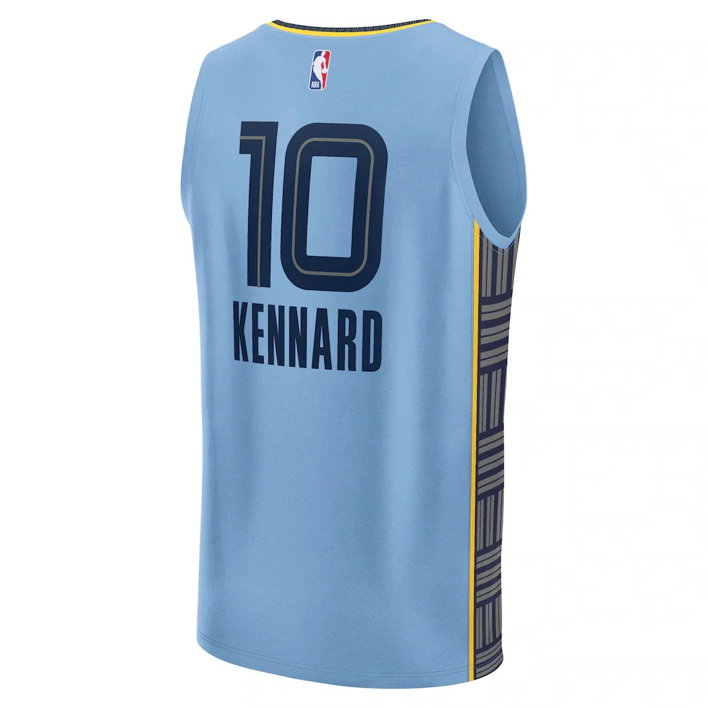 Luke Kennard Memphis Grizzlies Fanatics Fast Break Replica Player Jersey - Statement Edition - Light Blue