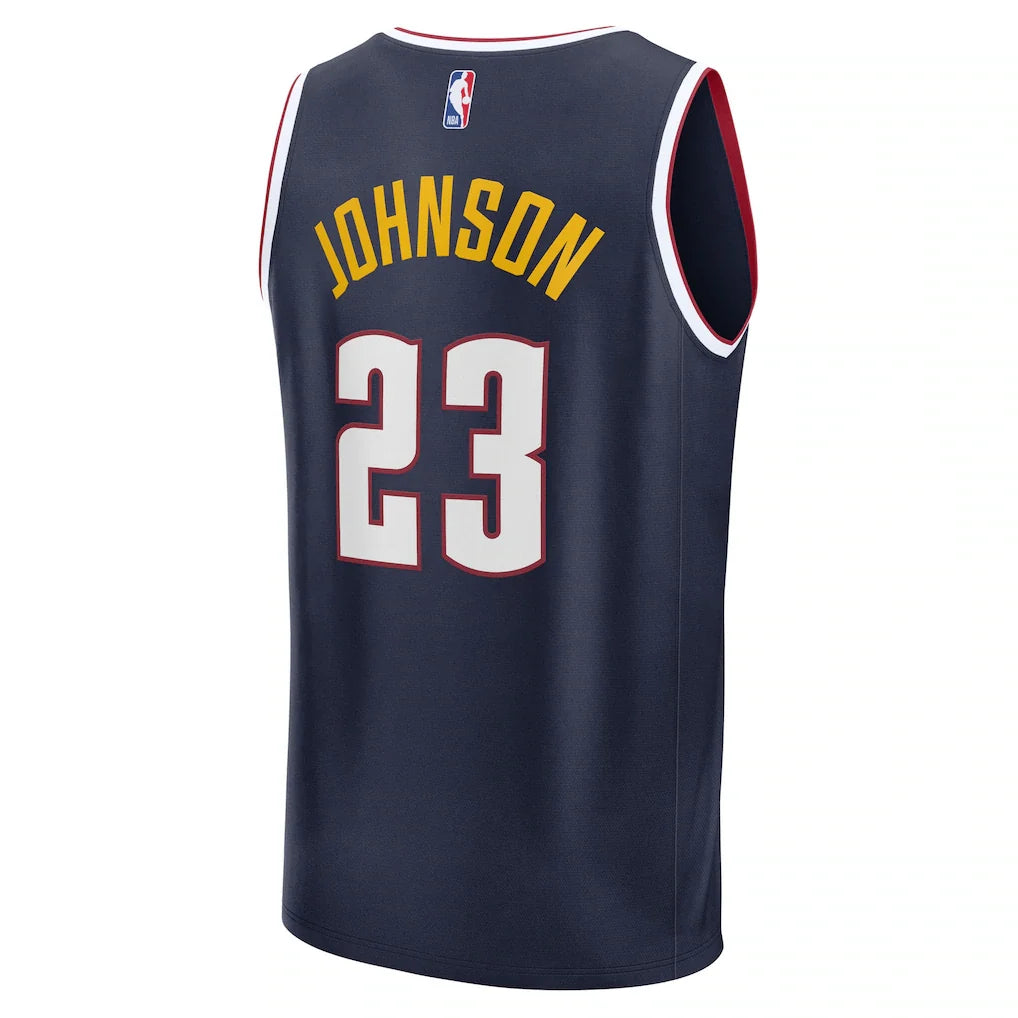 Cameron Johnson Denver Nuggets Fanatics Fast Break Replica Jersey - Navy - Icon Edition