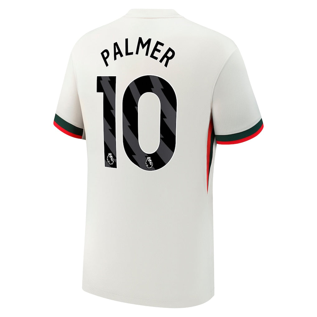 Cole Palmer Chelsea Nike 2025/26 Away Replica Player Jersey - Cream