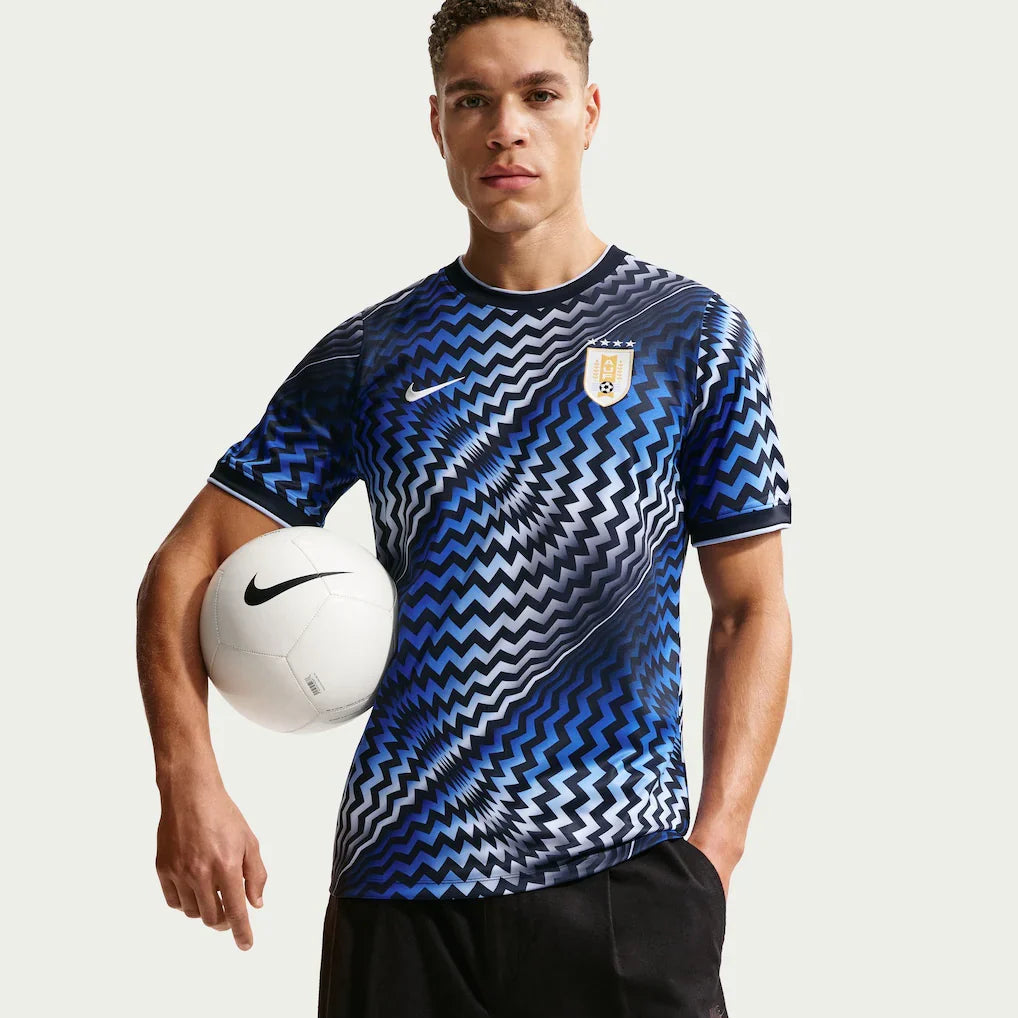 Uruguay National Team Nike 2026 Academy Pro Pre-Match Top - Blue