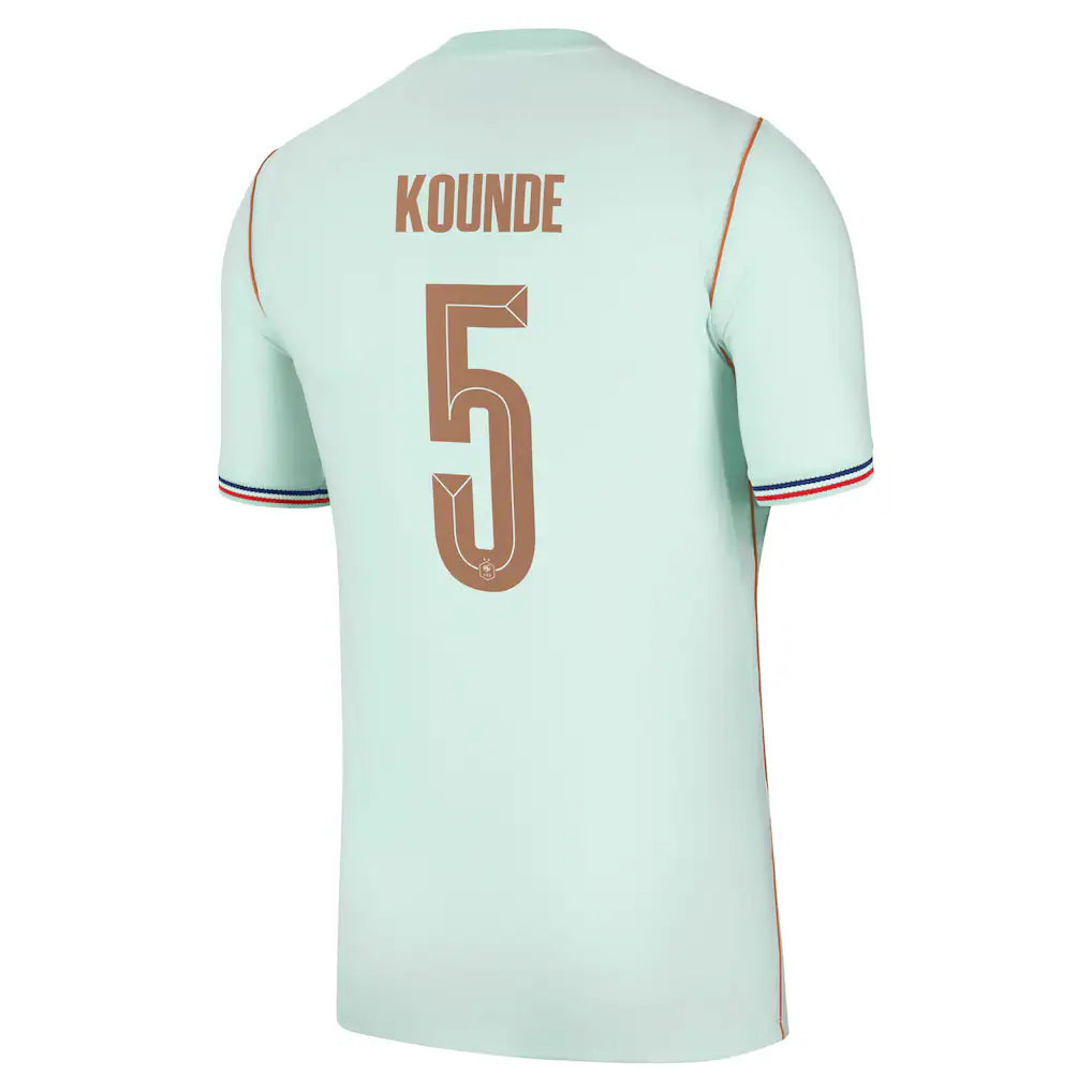 Jules Koundé France National Team Nike 2026 Away Stadium Replica Jersey - Green