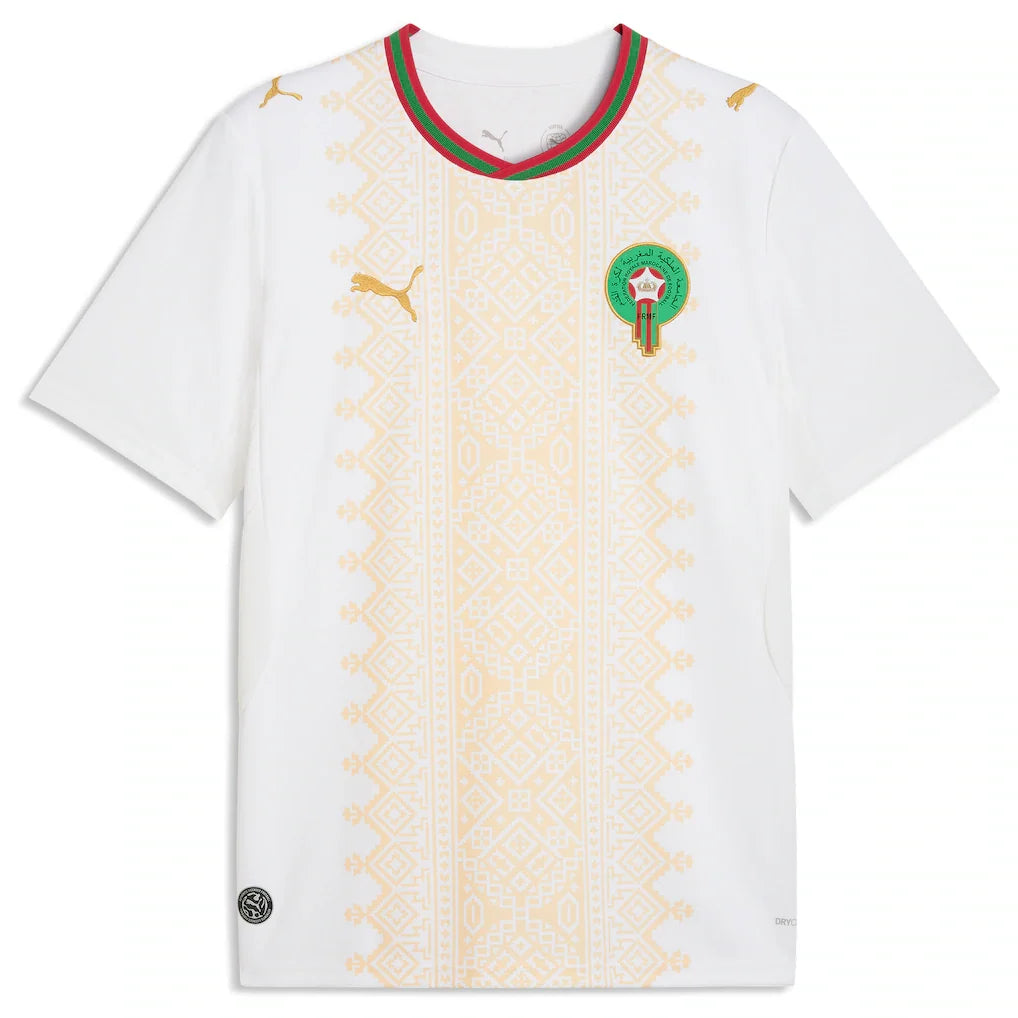 Morocco National Team Puma 2026 Away Replica Jersey - White