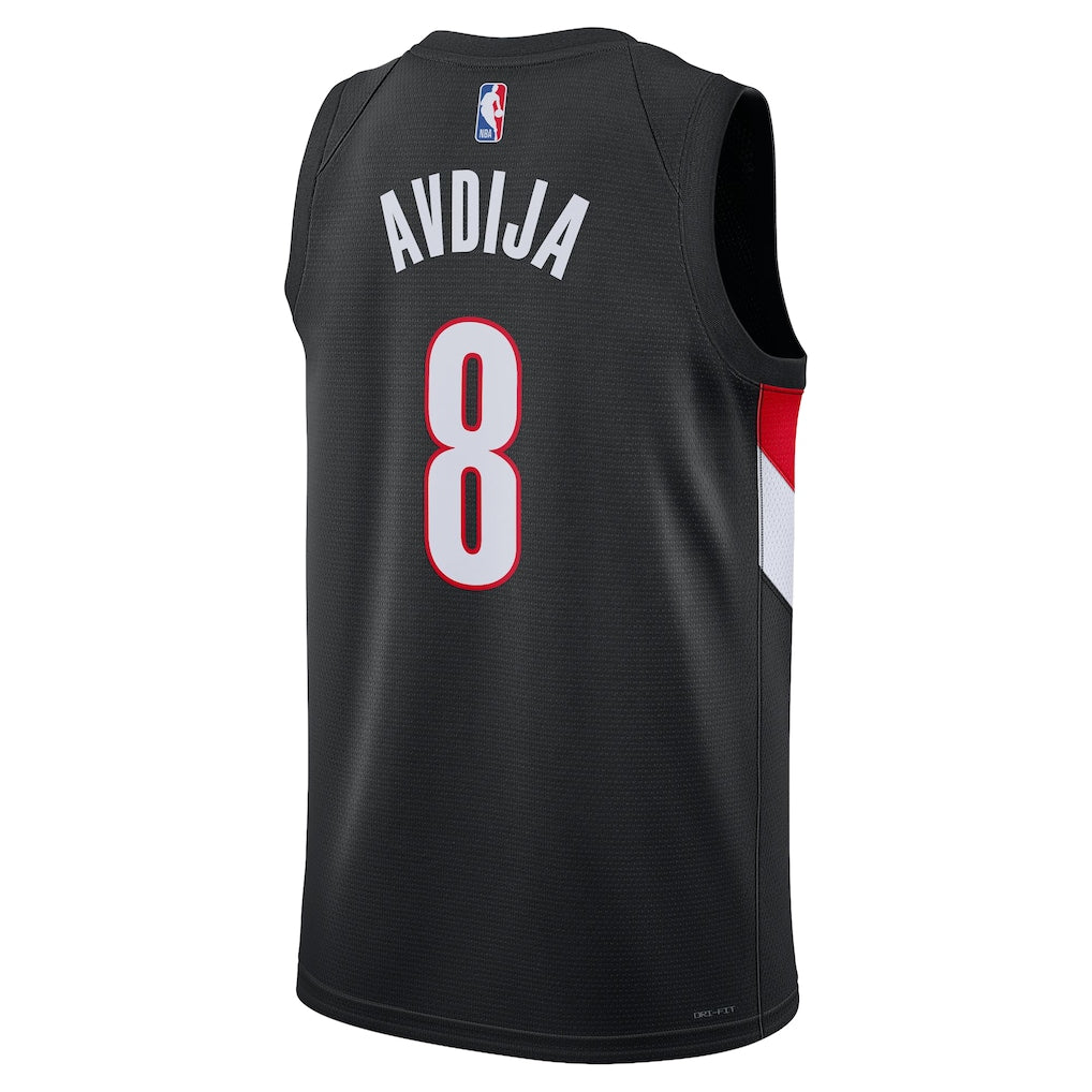 Deni Avdija Portland Trail Blazers Nike Unisex Swingman Jersey - Icon Edition - Black