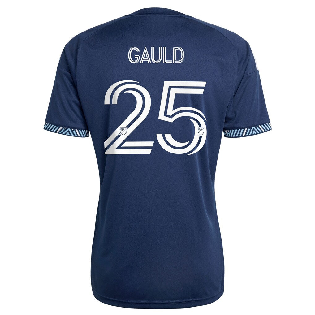 Ryan Gauld Vancouver Whitecaps FC adidas 2026 The Coastal Jersey Replica Jersey – Blue