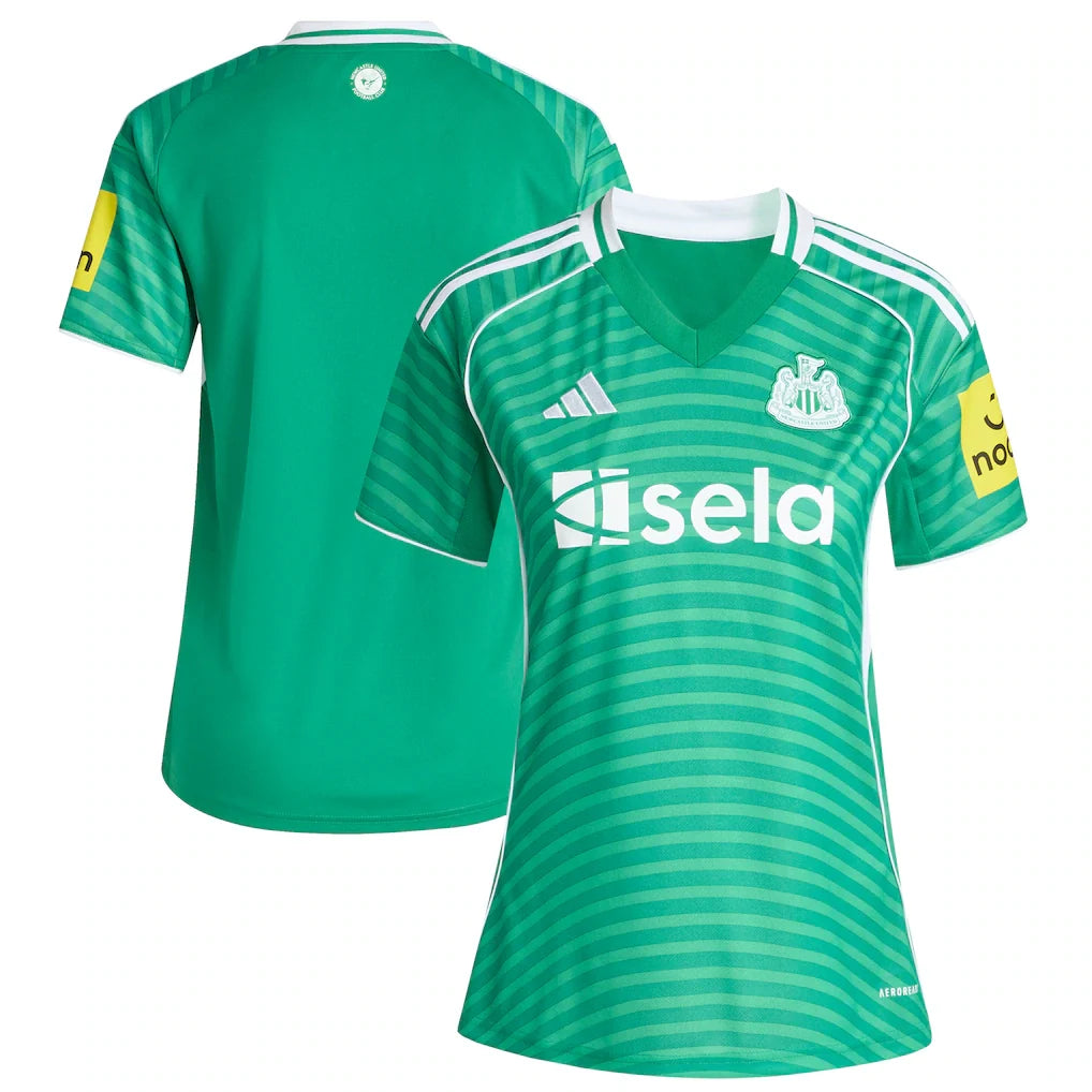 Newcastle United adidas Women's 2025/26 Away Replica Jersey - Green