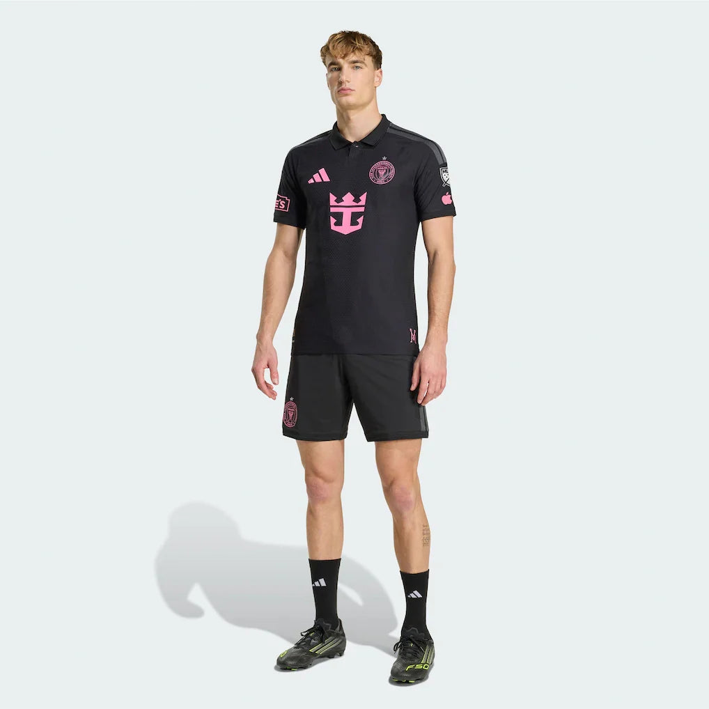 Inter Miami CF adidas 2026 Presagio On-Field Authentic Patch Jersey - Black