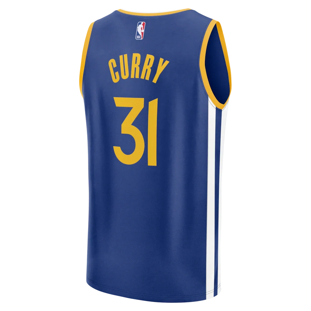 Seth Curry Golden State Warriors Fanatics Fast Break Replica Jersey - Blue - Icon Edition