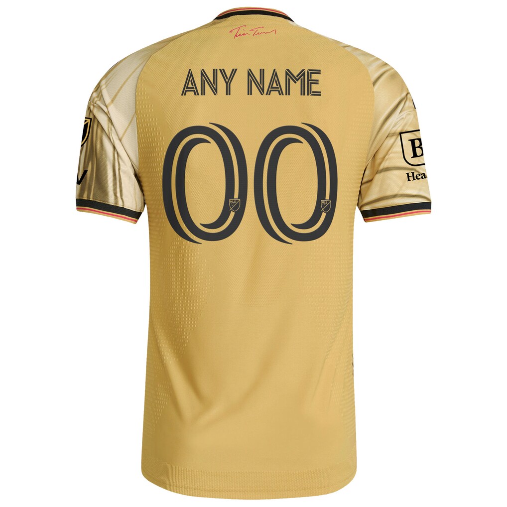 St. Louis CITY SC adidas 2026 The Tina Turner Kit On-Field Authentic Patch Custom Jersey - Yellow