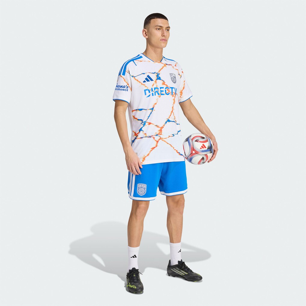San Diego FC adidas  2026 Unprecedented Unity Kit On-Field Authentic Patch Jersey - White
