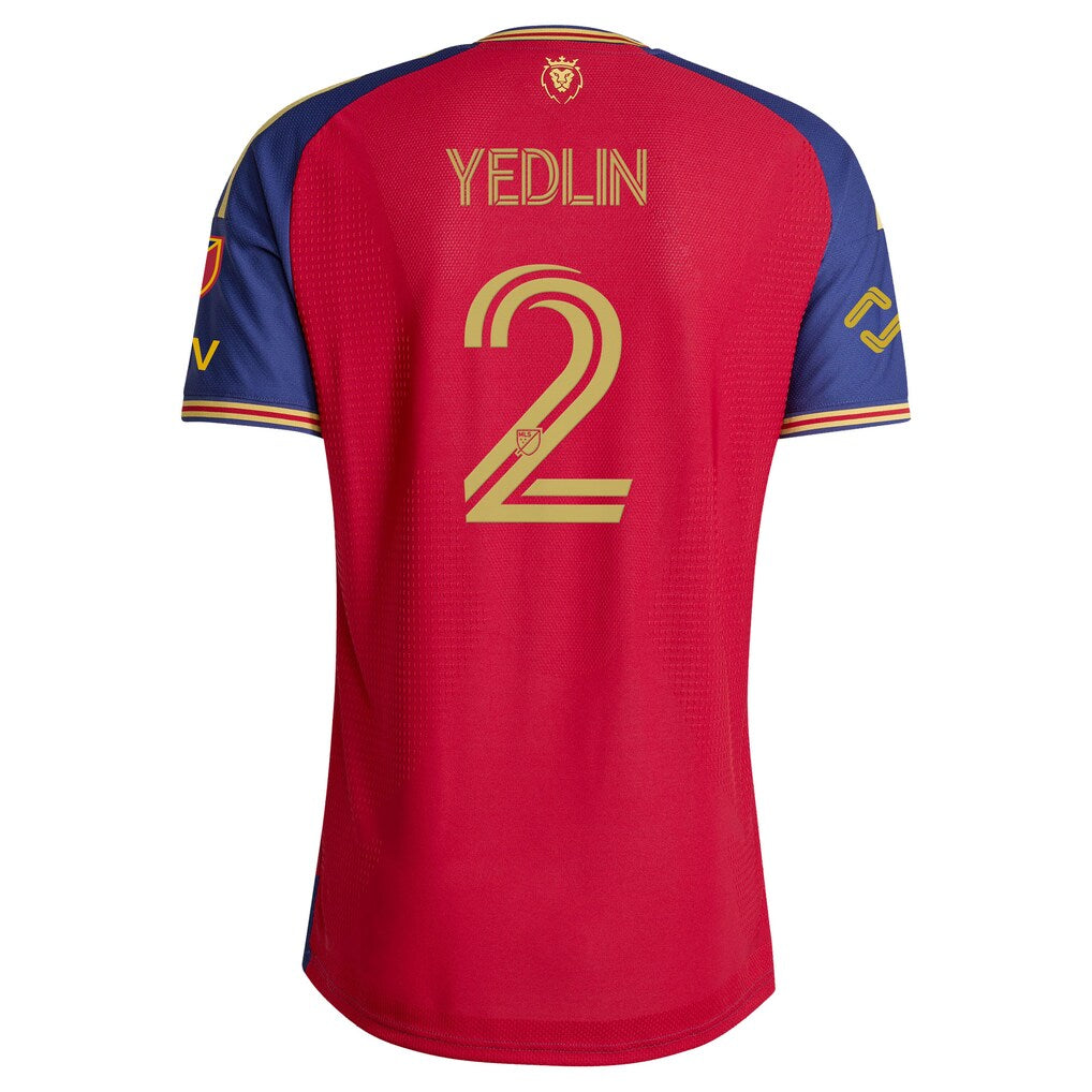 DeAndre Yedlin Real Salt Lake adidas 2026 The Switchback On-Field Authentic Patch Jersey - Red