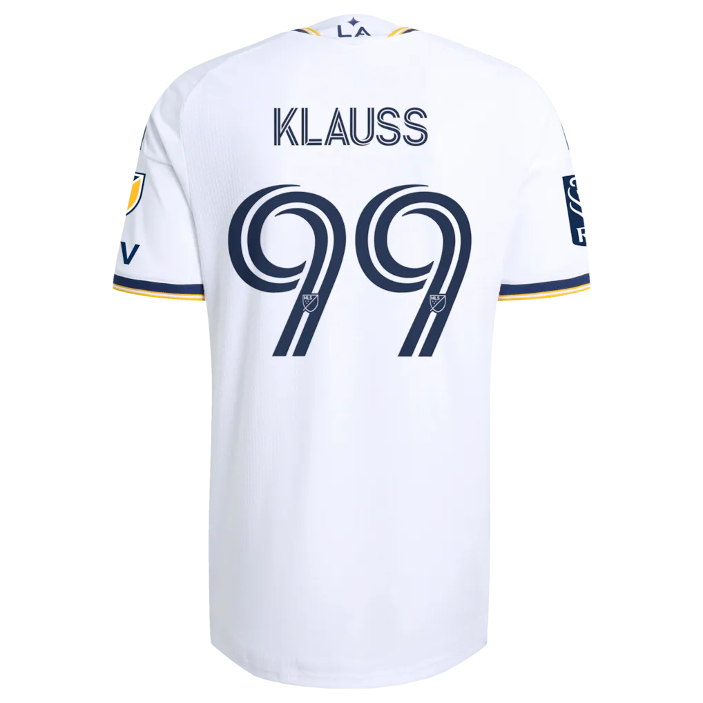 João Klauss LA Galaxy adidas 2026 The VeloCITY Kit On-Field Authentic Patch Jersey - White