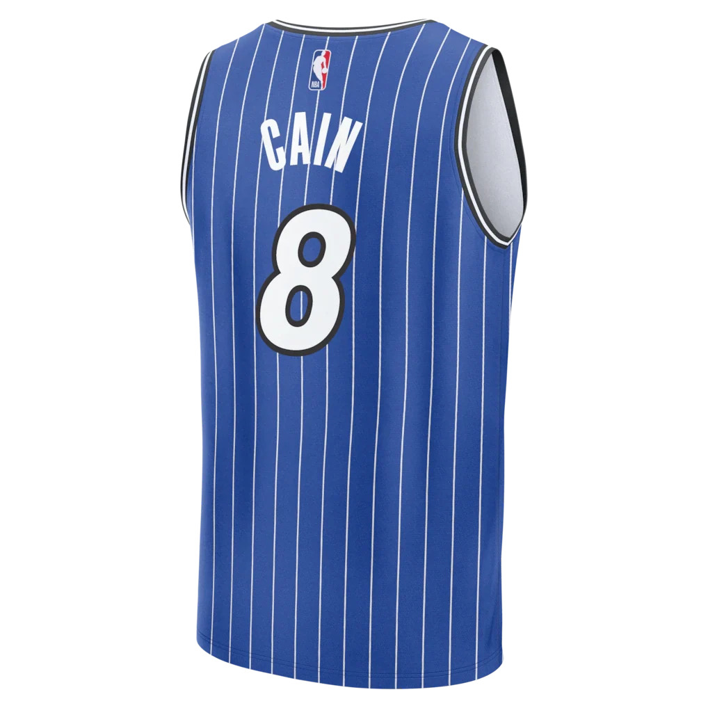 Jamal Cain Orlando Magic Fanatics Fast Break Jersey - Icon Edition - Blue