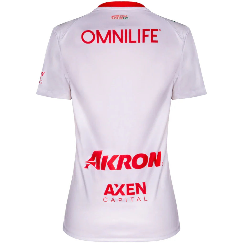Chivas Puma Women's 2025/26 Away  Replica Jersey - White