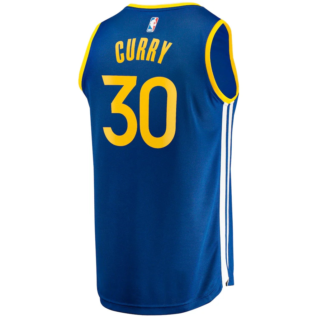 Stephen Curry Golden State Warriors Fanatics Big & Tall Fast Break Player Jersey - Royal - Icon Edition
