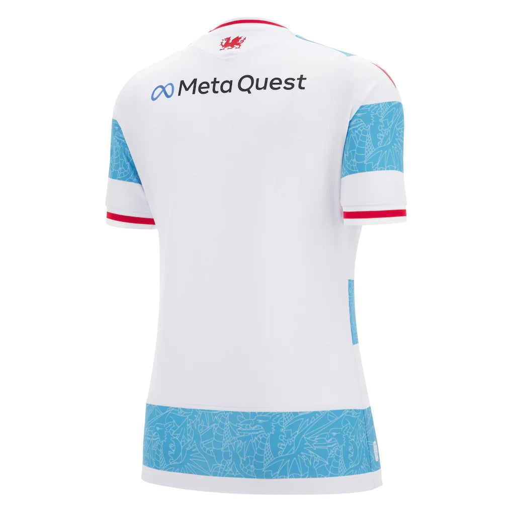 Wrexham Macron Women's 2025/26 Third Replica Jersey - White