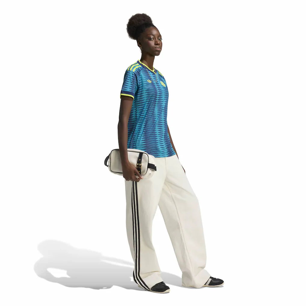 Colombia National Team adidas Women's 2026 Away Replica Jersey - Turquoise