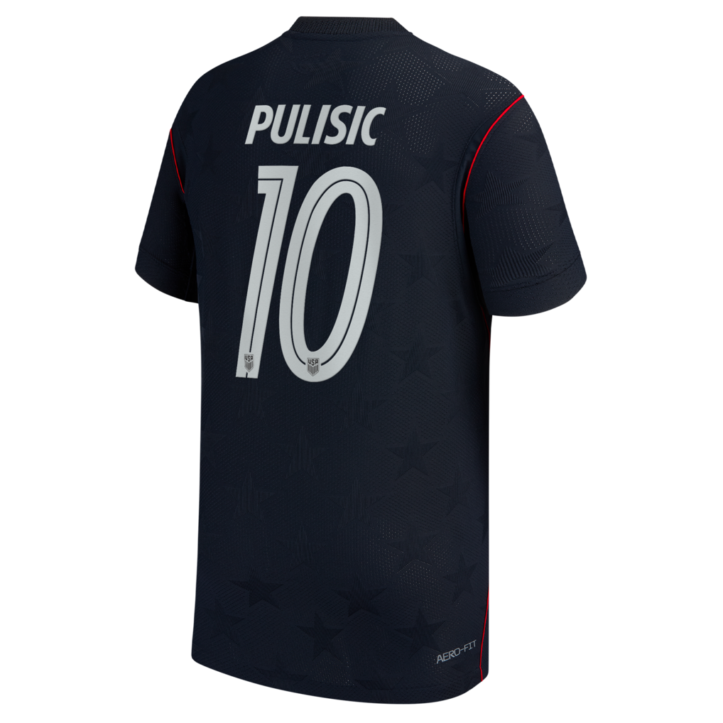 Christian Pulisic USMNT Nike Youth 2026 Away Match Authentic Jersey - Blue