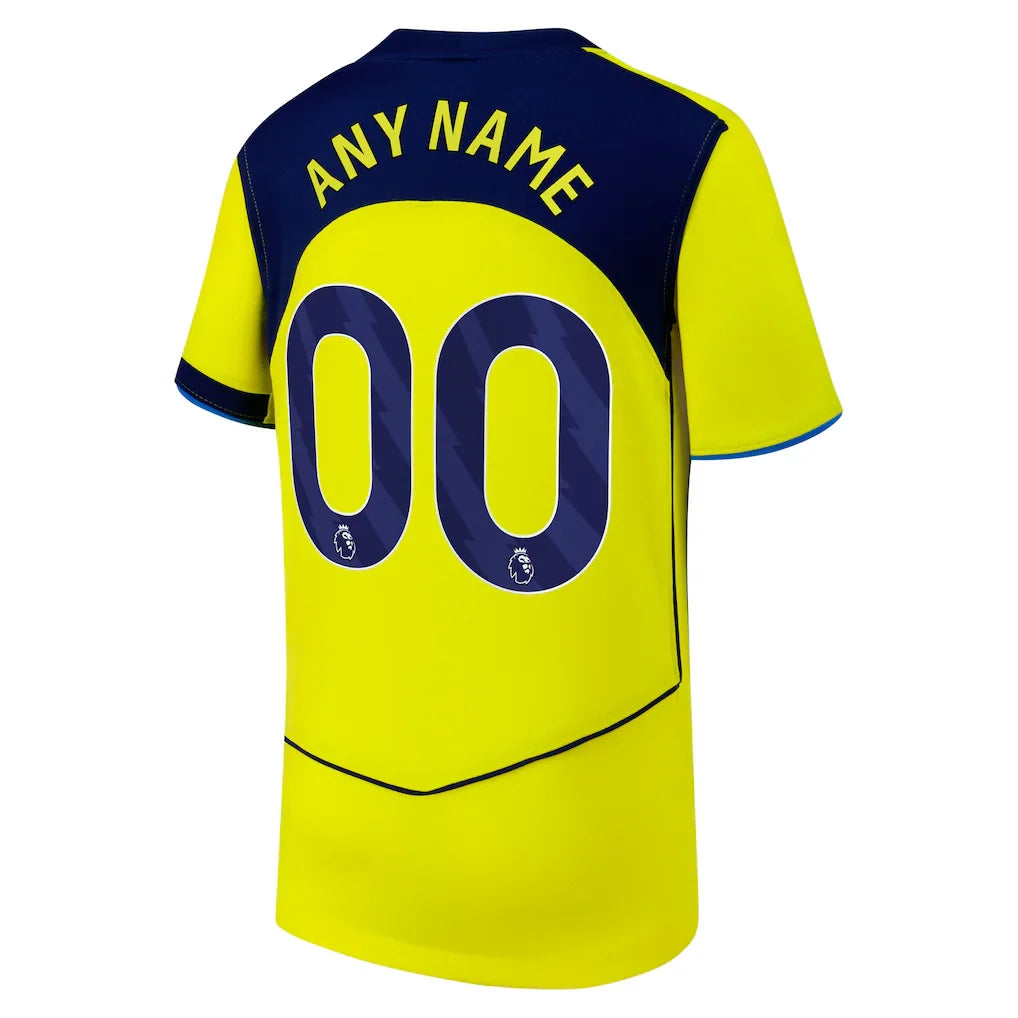 Tottenham Hotspur Nike Youth 2025/26 Third Replica Custom Jersey - Yellow