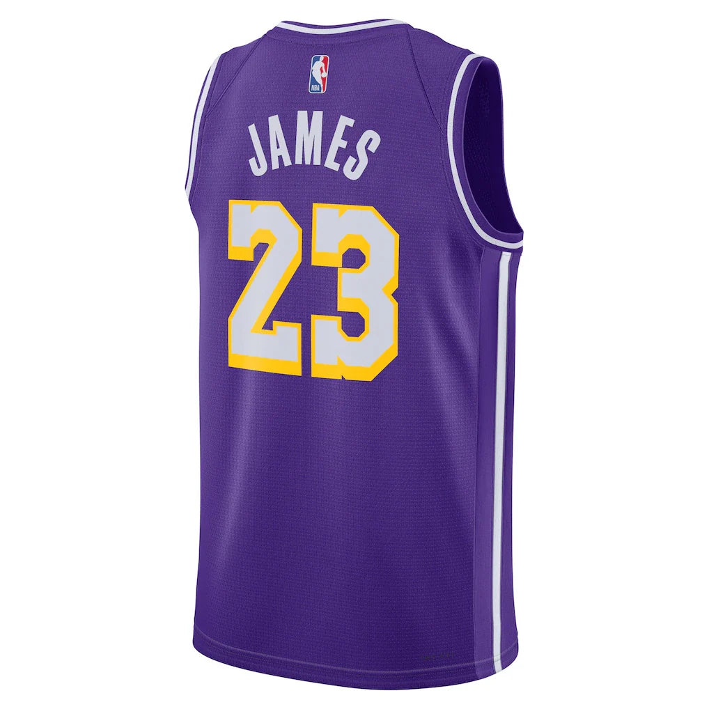 LeBron James Los Angeles Lakers Jordan Brand Unisex  Swingman Jersey - Statement Edition - Purple