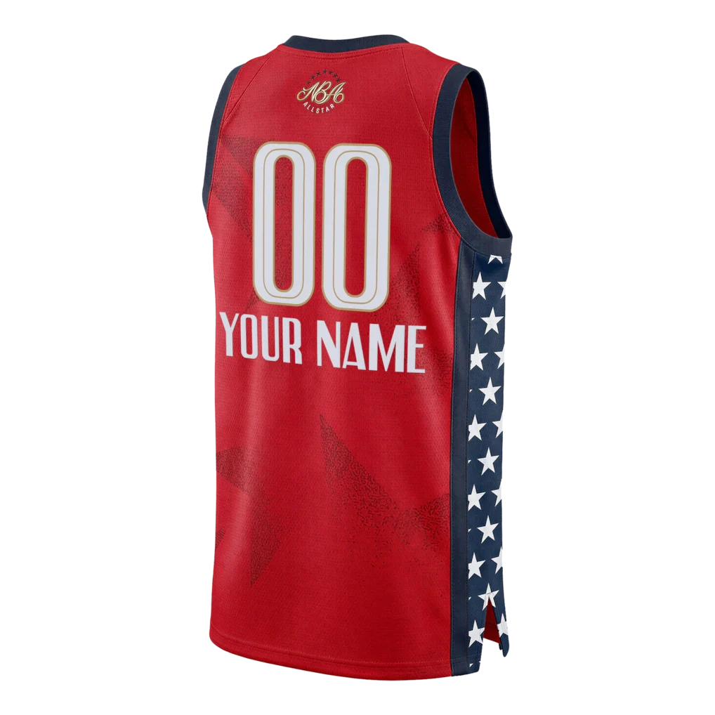 Jordan Brand Unisex 2026 NBA All-Star Game Swingman Custom Jersey - Red