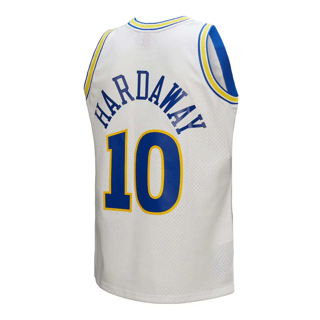 Tim Hardaway Golden State Warriors Mitchell & Ness Hardwood Classics 1990/91 Swingman Jersey - White