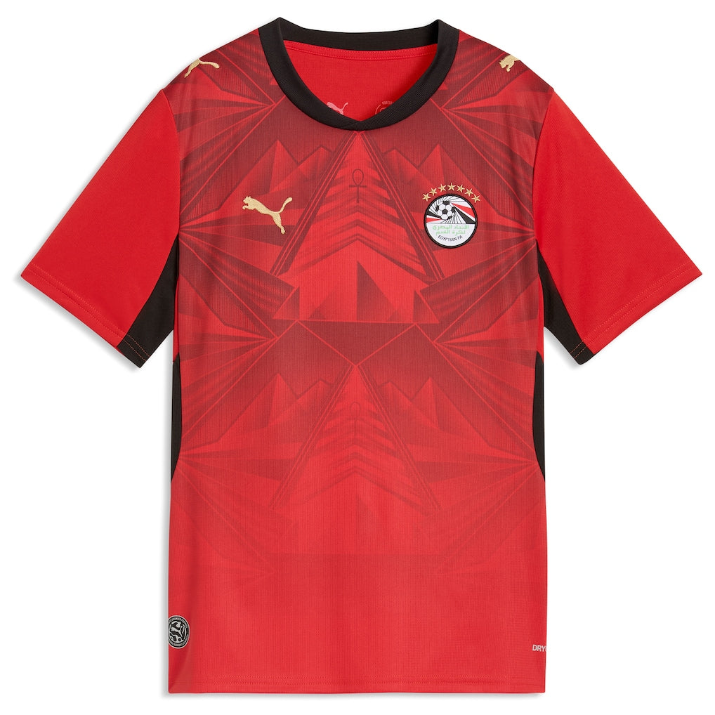 Egypt National Team Puma Youth 2026 Home Replica Jersey - Red