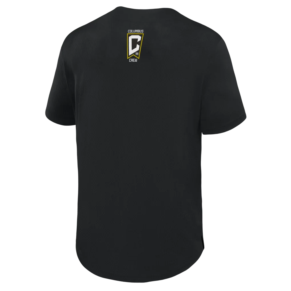 Columbus Crew Fanatics Maximum Intensity Button-Up Jersey  - Black