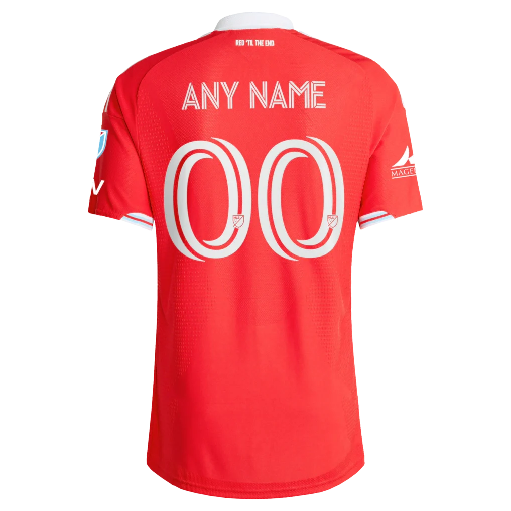 Chicago Fire adidas 2026 Forever Red On-Field Authentic Patch Custom Jersey - Red