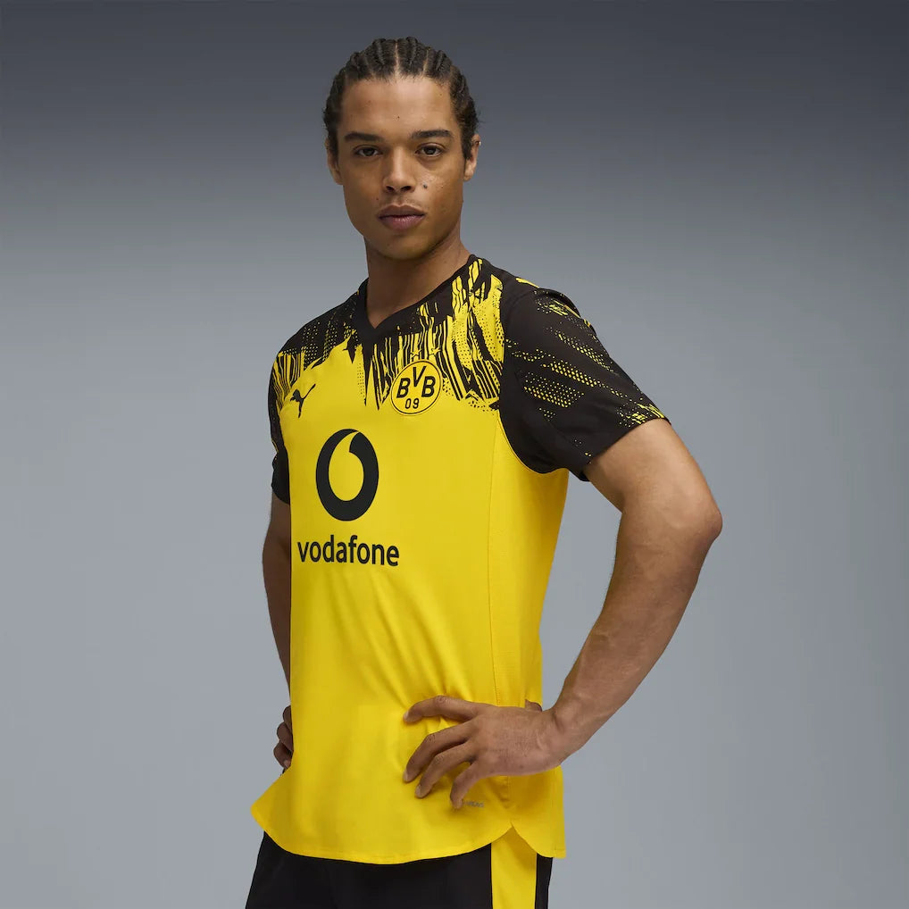Borussia Dortmund Puma 2025/26  Authentic Jersey - Yellow