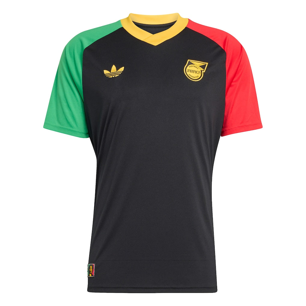 Jamaica National Team adidas 2026 Pre-Match Top - Black