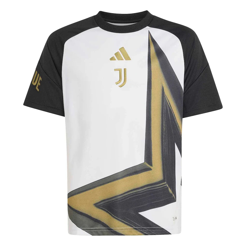 Juventus adidas Youth 2026/27 Home Pre-Match Training Jersey - White
